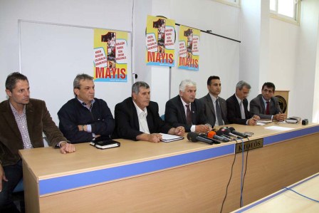 1 MAYIS MİTİNGLE KUTLANILACAK 1 MAYIS MİTİNGLE KUTLANILACAK