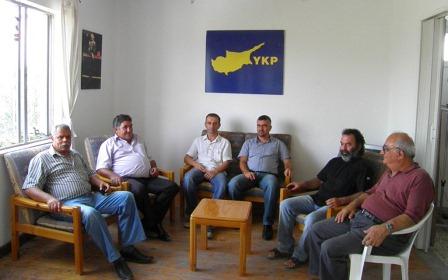 Taşeronlar Birliği YKP’yi ziyaret etti Taşeronlar Birliği YKP’yi ziyaret etti
