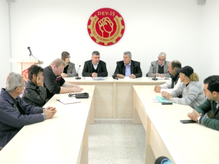 YKP, sendikaları ziyaret etti YKP, sendikaları ziyaret etti