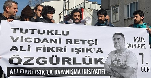 Vicdani retçi Ali Fikri Işık’a özgürlük! Vicdani retçi Ali Fikri Işık’a özgürlük!