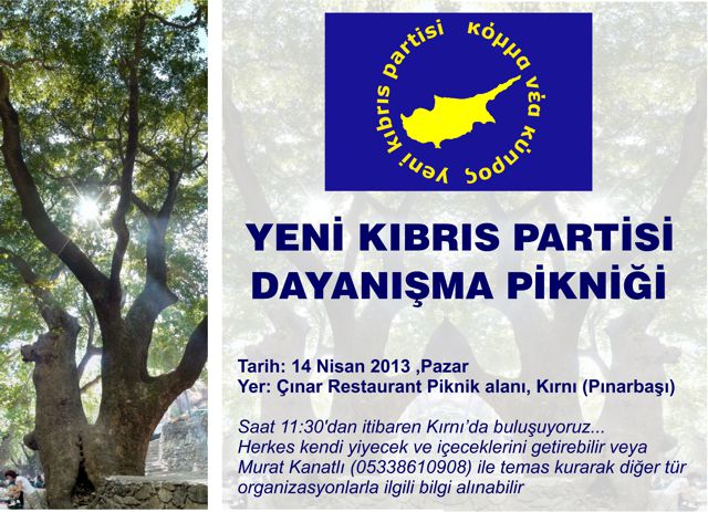 DAYANIŞMA PİKNİĞİ DAYANIŞMA PİKNİĞİ