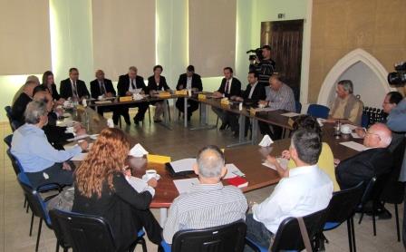 Siyasi partileri Ledra Palas’ta yeniden bir araya geldi Siyasi partileri Ledra Palas’ta yeniden bir araya geldi