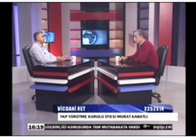 Kıbrıs TV | Hasan Hastürer | YKP Yürütme Kurulu üyesi Murat Kanatlı konuk olarak katıldı (10/03/2014) Kıbrıs TV | Hasan Hastürer | YKP Yürütme Kurulu üyesi Murat Kanatlı konuk olarak katıldı (10/03/2014)
