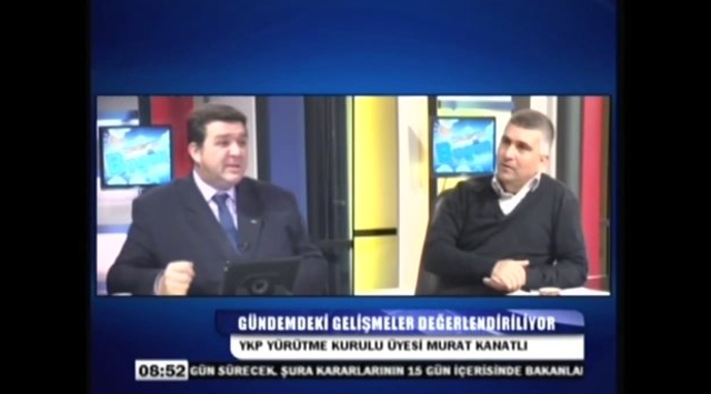 Kıbrıs TV | Serhat İncirlili | YKP Yürütme Kurulu üyesi Murat Kanatlı konuk olarak katıldı (11/03/2014) Kıbrıs TV | Serhat İncirlili | YKP Yürütme Kurulu üyesi Murat Kanatlı konuk olarak katıldı (11/03/2014)