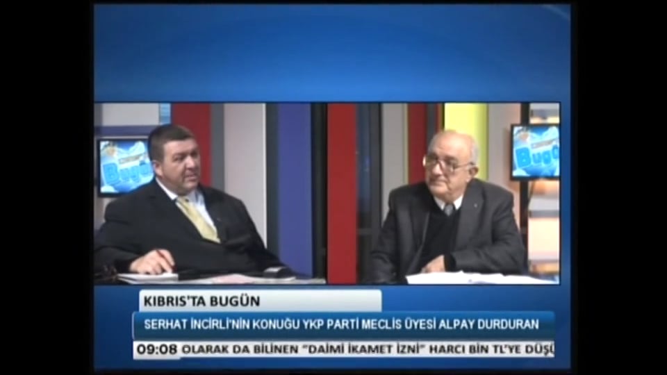 VİDEO: Kıbrıs TVde Serhat İncirli ile Kıbrıs’ta Bugün programının konuğu YKP Parti Meclisi üyesi Alpay Durduran VİDEO: Kıbrıs TVde Serhat İncirli ile Kıbrıs’ta Bugün programının konuğu YKP Parti Meclisi üyesi Alpay Durduran