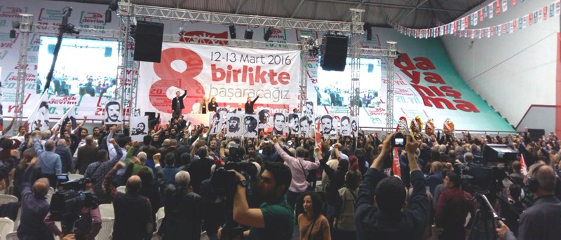 YKP, ÖDP’nin 8. Kongresine katıldı YKP, ÖDP’nin 8. Kongresine katıldı