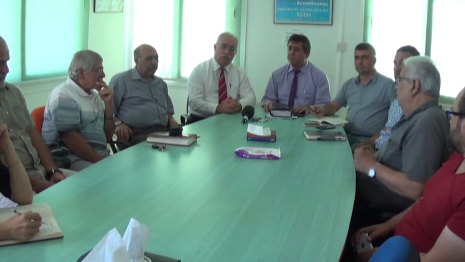 Yeni Kıbrıs Partisi (YKP), Birleşik Kıbrıs Partisi (BKP) ve Kıbrıs Türk Öğretmen Sendikası (KTÖS) ortak toplantısı Yeni Kıbrıs Partisi (YKP), Birleşik Kıbrıs Partisi (BKP) ve Kıbrıs Türk Öğretmen Sendikası (KTÖS) ortak toplantısı