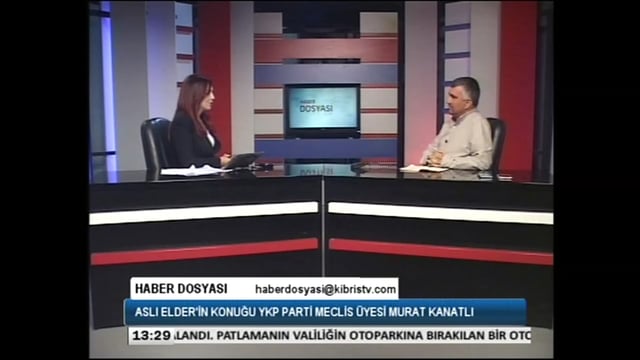 VİDEO: Kıbrıs TVde Aslı Elder’in konuğu YKP Parti Meclisi üyesi Murat Kanatlı (24/11/2016) VİDEO: Kıbrıs TVde Aslı Elder’in konuğu YKP Parti Meclisi üyesi Murat Kanatlı (24/11/2016)