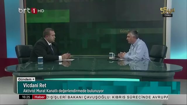 YKP Genel Sekreteri Murat Kanatlı BRT’de Aziz Karaaziz’in sunduğu “Gündem +” programının konuğu YKP Genel Sekreteri Murat Kanatlı BRT’de Aziz Karaaziz’in sunduğu “Gündem +” programının konuğu