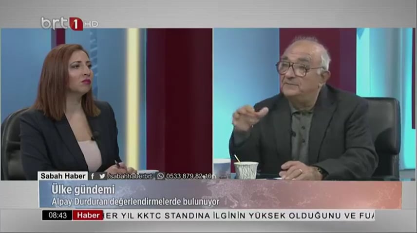 YKP Sekretarya üyesi Alpay Durduran BRT’de Damla Soyalp’ın sunduğu Sabah Haberin konuğu YKP Sekretarya üyesi Alpay Durduran BRT’de Damla Soyalp’ın sunduğu Sabah Haberin konuğu
