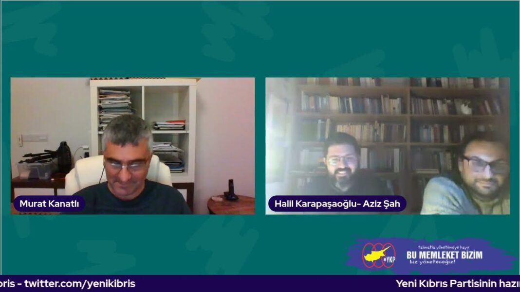 Halil Karapaşaoğlu, Aziz Şah ve Murat Kanatlı siyasal gelişmeleri konuşuyor Halil Karapaşaoğlu, Aziz Şah ve Murat Kanatlı siyasal gelişmeleri konuşuyor