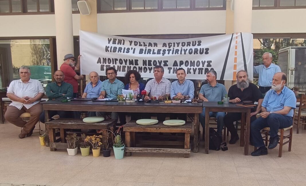 İki Toplumlu Barış İnisiyatifi yeni geçiş noktalarının açılması talebiyle eylem yapacak İki Toplumlu Barış İnisiyatifi yeni geçiş noktalarının açılması talebiyle eylem yapacak