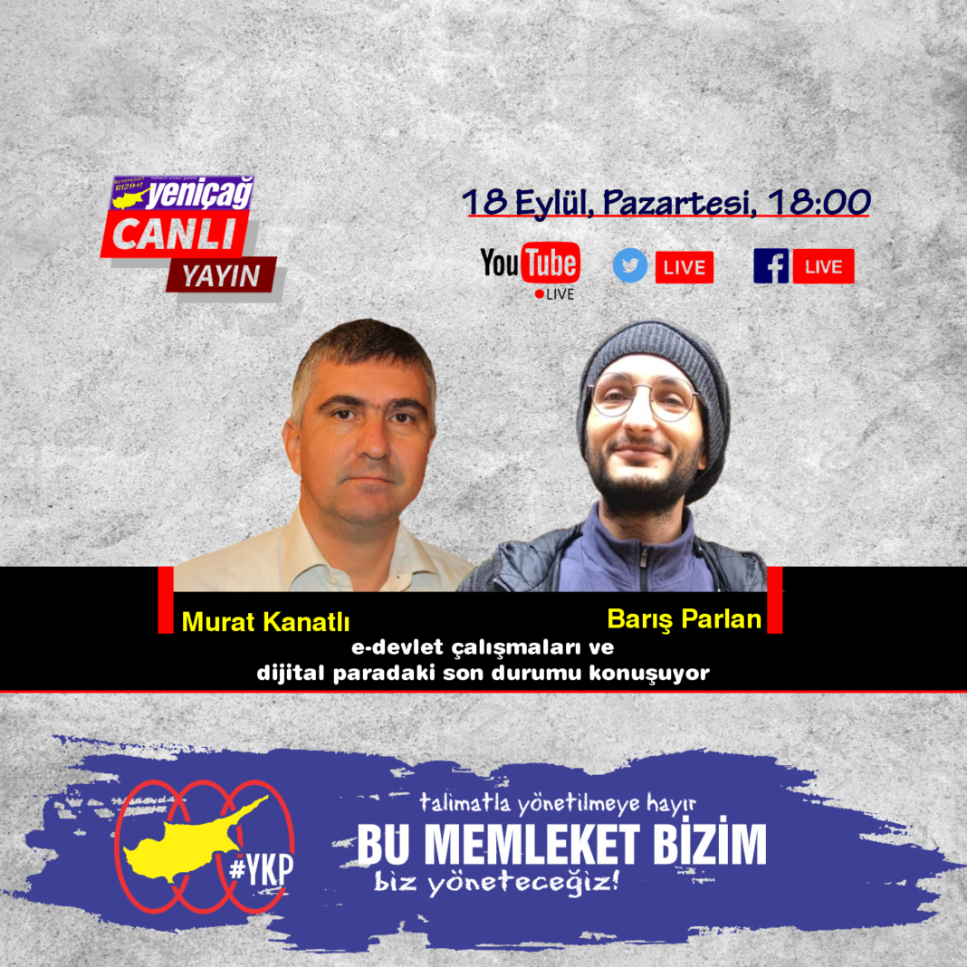 Barış Parlan ve Murat Kanatlı e-devlet “işleri”ni ve dijital paradaki gelişmeleri konuşuyor Barış Parlan ve Murat Kanatlı e-devlet “işleri”ni ve dijital paradaki gelişmeleri konuşuyor