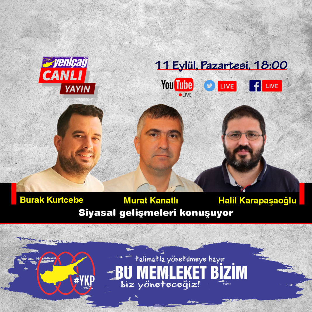 Halil Karapaşaoğlu, Burak Kurtcebe ve Murat Kanatlı siyasal gelişmeleri konuşuyor Halil Karapaşaoğlu, Burak Kurtcebe ve Murat Kanatlı siyasal gelişmeleri konuşuyor