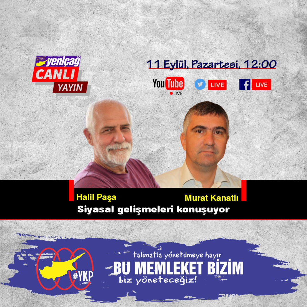 Halil Paşa ve Murat Kanatlı siyasal gelişmeleri konuşuyor Halil Paşa ve Murat Kanatlı siyasal gelişmeleri konuşuyor