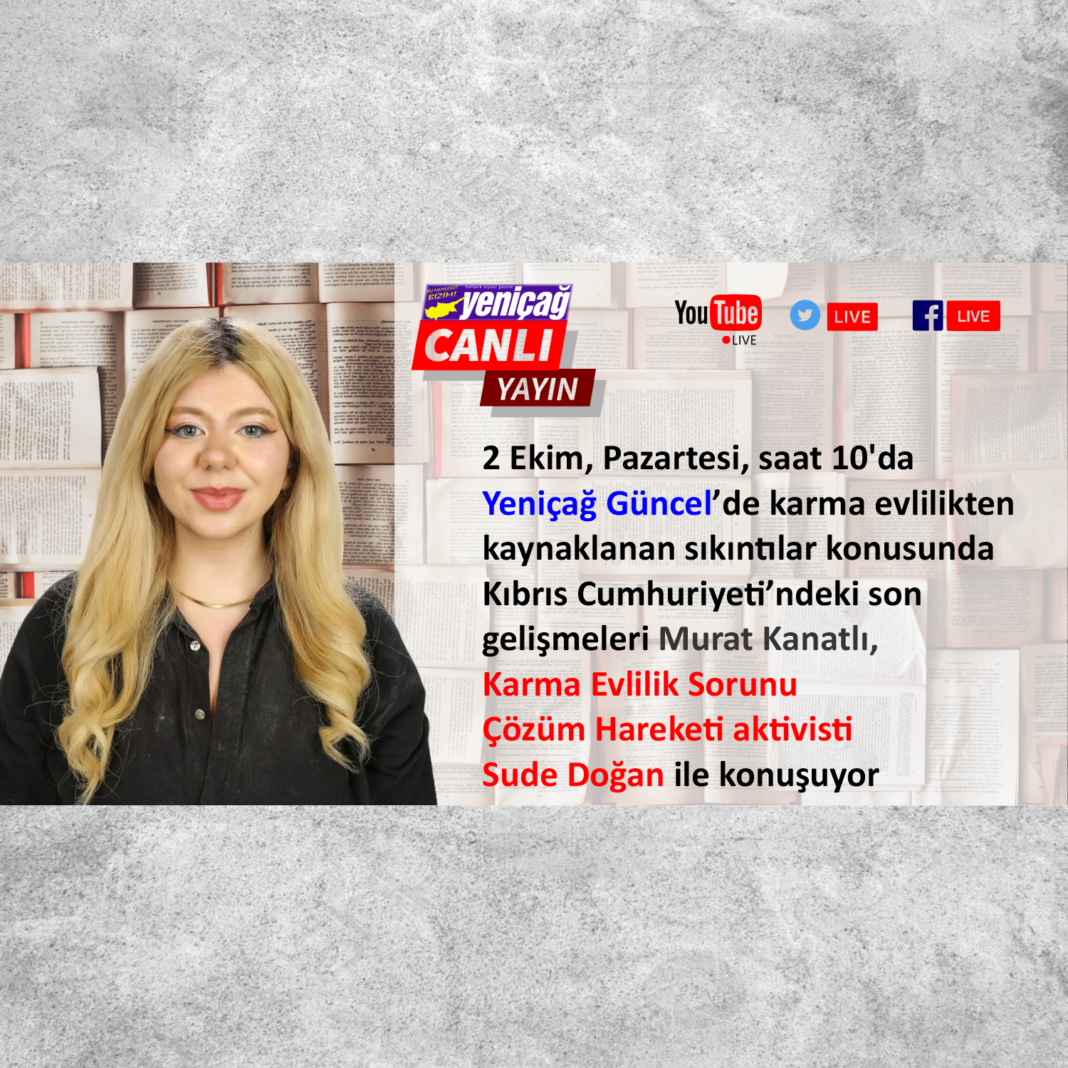 Yeniçağ Güncel’de Murat Kanatlı Sude Doğan ile gündemi değerlendiriyor Yeniçağ Güncel’de Murat Kanatlı Sude Doğan ile gündemi değerlendiriyor