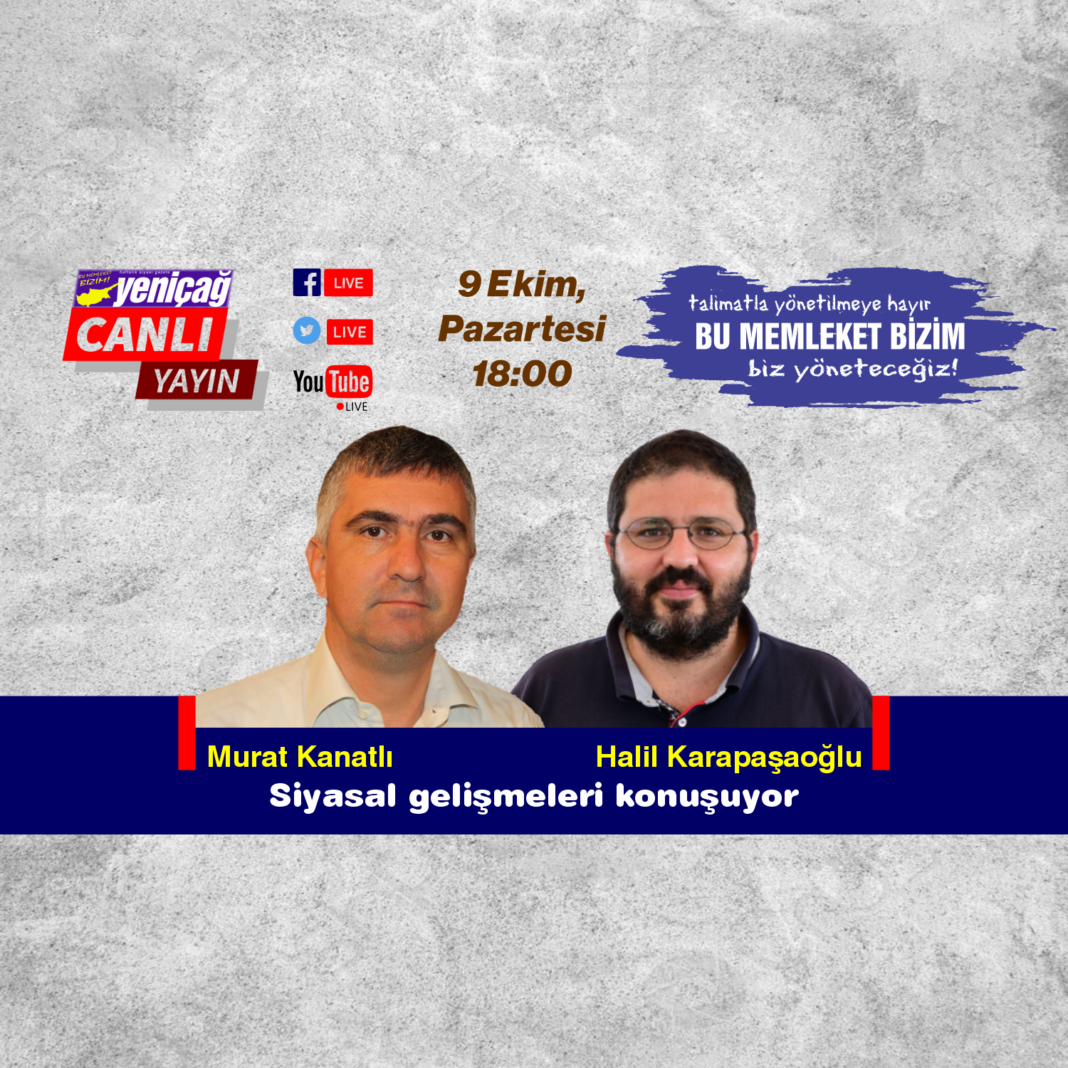 Halil Karapaşaoğlu ve Murat Kanatlı siyasal gelişmeleri konuşuyor Halil Karapaşaoğlu ve Murat Kanatlı siyasal gelişmeleri konuşuyor
