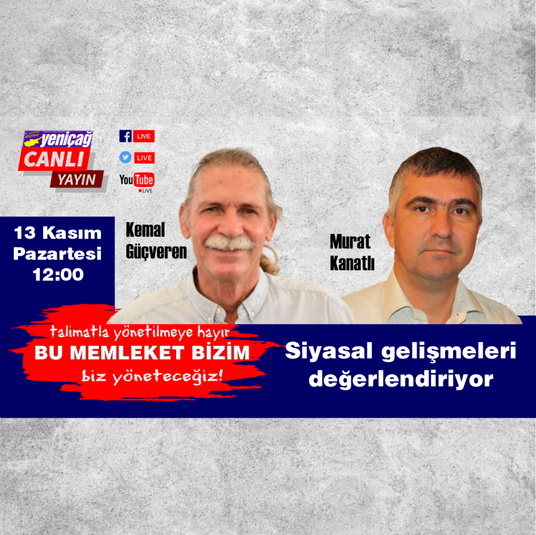 Kemal Güçveren ve Murat Kanatlı siyasal gelişmeleri konuşuyor Kemal Güçveren ve Murat Kanatlı siyasal gelişmeleri konuşuyor