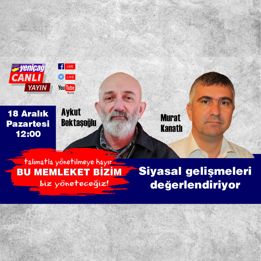 Aykut Bektaşoğlu ve Murat Kanatlı siyasal gelişmeleri konuşuyor Aykut Bektaşoğlu ve Murat Kanatlı siyasal gelişmeleri konuşuyor