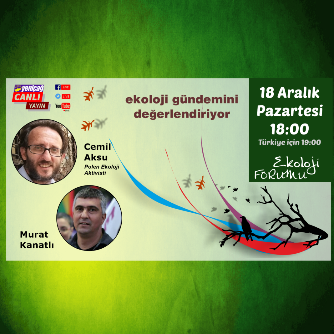Ekoloji Forumu’nda Cemil Aksu ekoloji gündemini değerlendiriyor Ekoloji Forumu’nda Cemil Aksu ekoloji gündemini değerlendiriyor