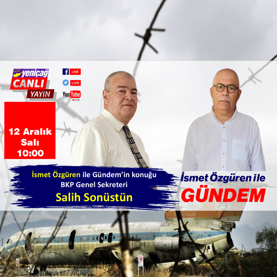 İsmet Özgüren ile Gündem’in konuğu Salih Sonüstün İsmet Özgüren ile Gündem’in konuğu Salih Sonüstün