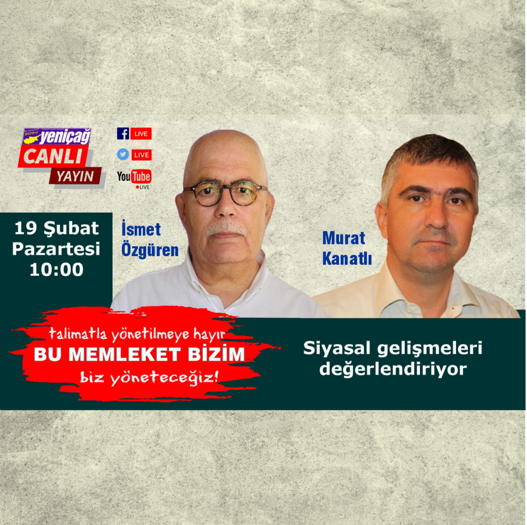 İsmet Özgüren ve Murat Kanatlı siyasal gelişmeleri konuşuyor İsmet Özgüren ve Murat Kanatlı siyasal gelişmeleri konuşuyor