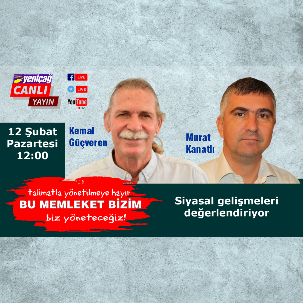 Kemal Güçveren ve Murat Kanatlı siyasal gelişmeleri konuşuyor Kemal Güçveren ve Murat Kanatlı siyasal gelişmeleri konuşuyor