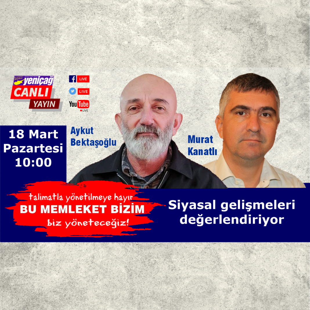 Aykut Bektaşoğlu ve Murat Kanatlı siyasal gelişmeleri konuşuyor Aykut Bektaşoğlu ve Murat Kanatlı siyasal gelişmeleri konuşuyor