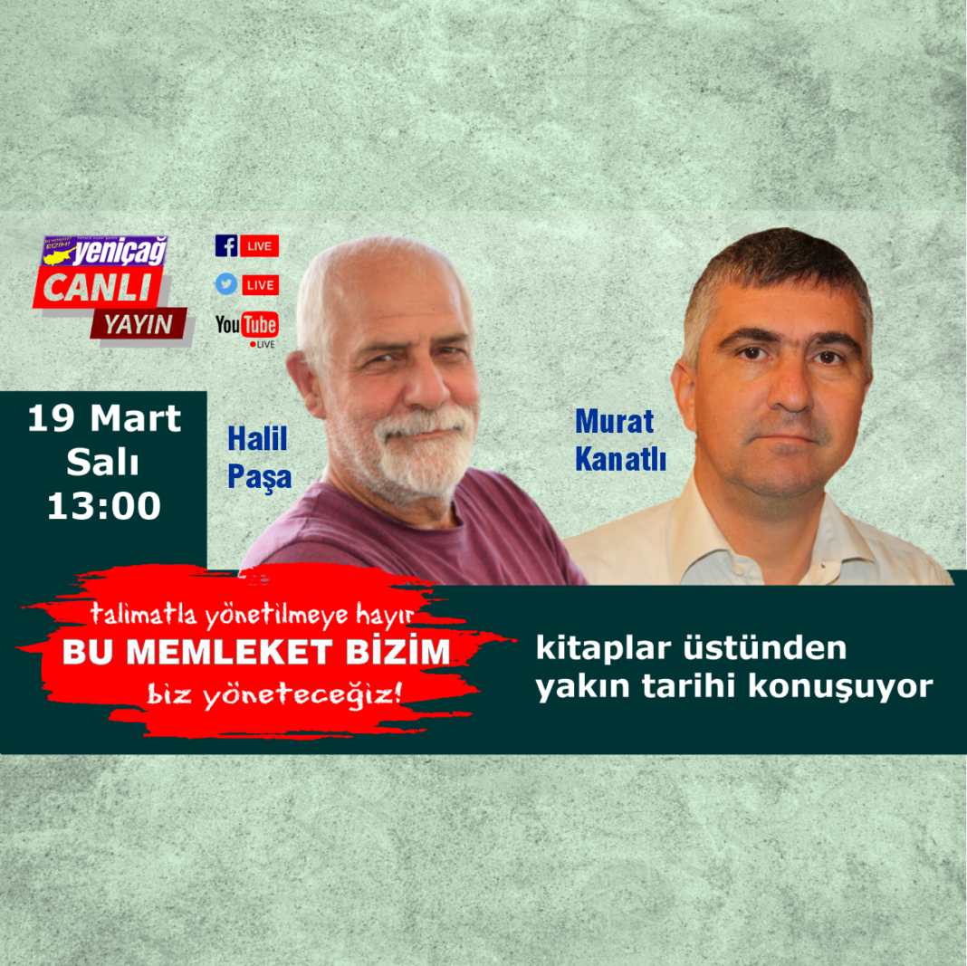 Halil Paşa ve Murat Kanatlı kitaplar üstünden yakın tarihi konuşuyor Halil Paşa ve Murat Kanatlı kitaplar üstünden yakın tarihi konuşuyor
