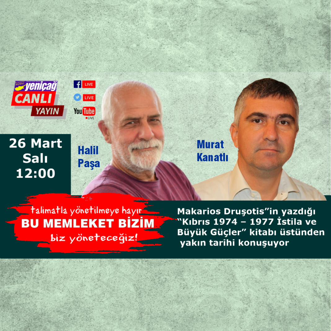 Halil Paşa ve Murat Kanatlı kitaplar üstünden yakın tarihi konuşuyor Halil Paşa ve Murat Kanatlı kitaplar üstünden yakın tarihi konuşuyor