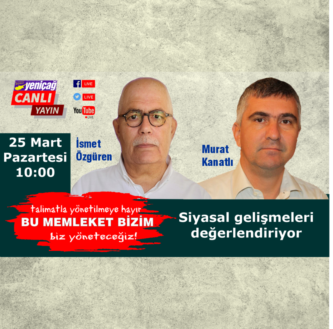 İsmet Özgüren ve Murat Kanatlı siyasal gelişmeleri konuşuyor İsmet Özgüren ve Murat Kanatlı siyasal gelişmeleri konuşuyor