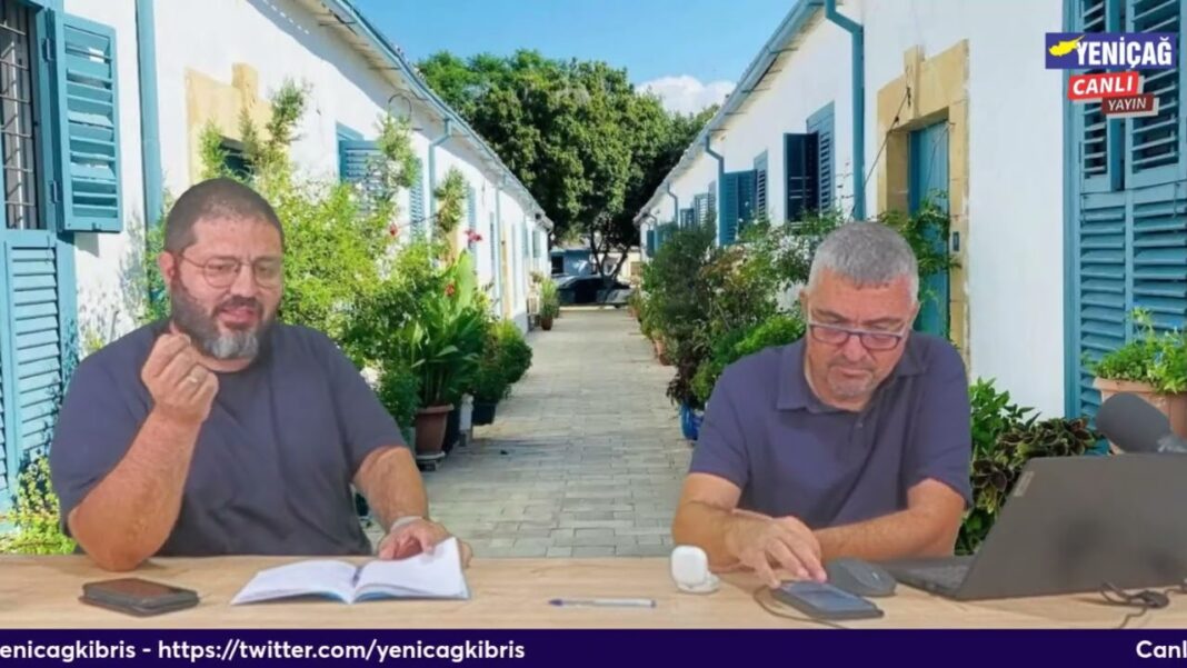 Halil Karapaşaoğlu ve Murat Kanatlı siyasal gelişmeleri konuşuyor Halil Karapaşaoğlu ve Murat Kanatlı siyasal gelişmeleri konuşuyor