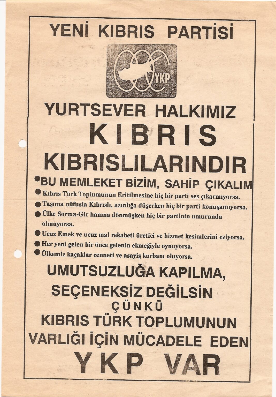 (1991) YKP Kurultayının 1’inci olağan toplantısının ardından (1991) YKP Kurultayının 1’inci olağan toplantısının ardından