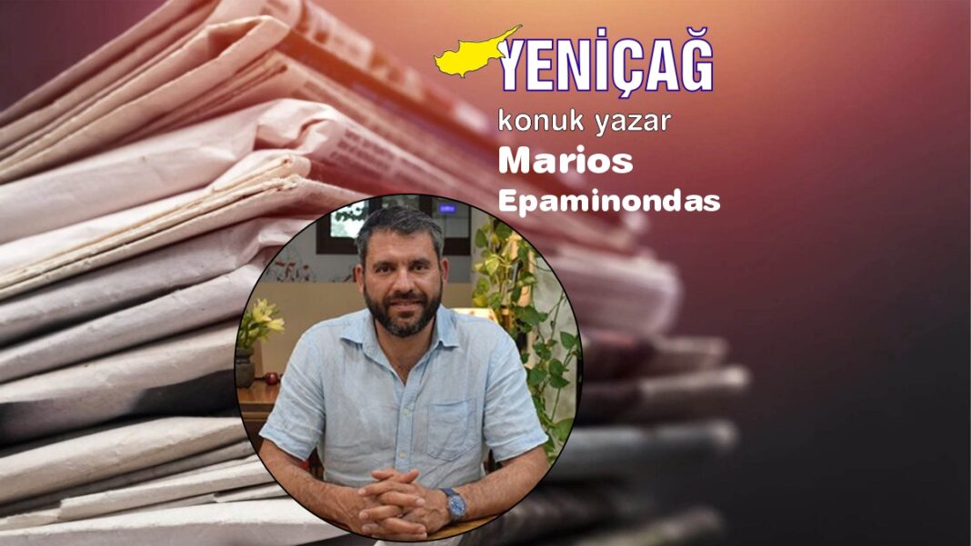 Marios Epaminondas yazdı: Kıbrıs Sorununda Beklenmedik Bir Gelişme Marios Epaminondas yazdı: Kıbrıs Sorununda Beklenmedik Bir Gelişme
